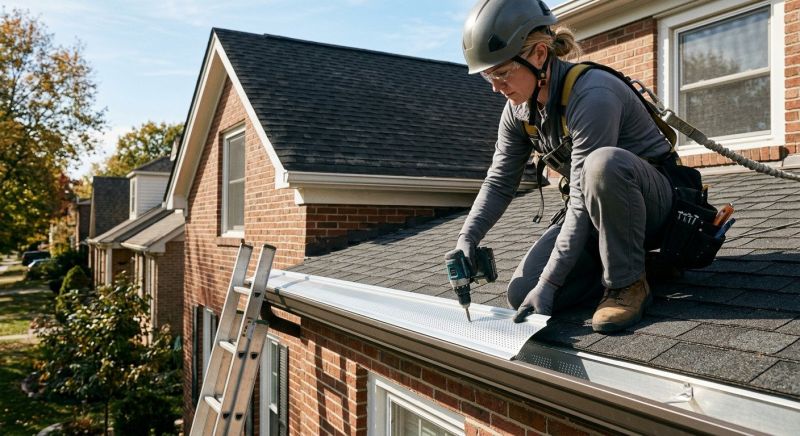 Gutter Cap Installation in San Francisco, CA