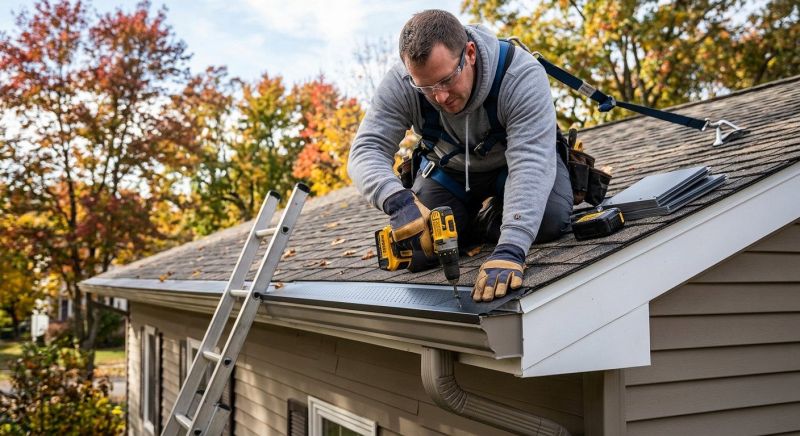 Gutter Cap Installation in Mcdonough, GA