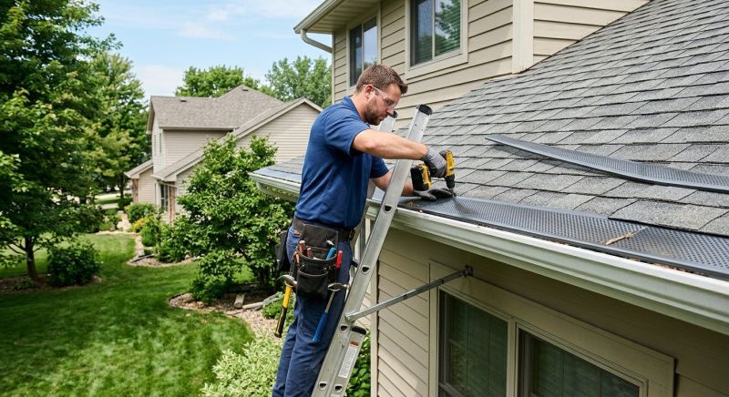Gutter Cap Installation in Mcdonough, GA