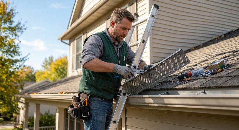 Gutter Guard Repair in Roseville, CA