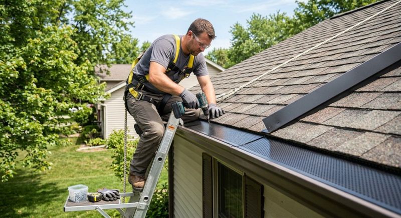 Gutter Mesh Installation in Redmond, WA