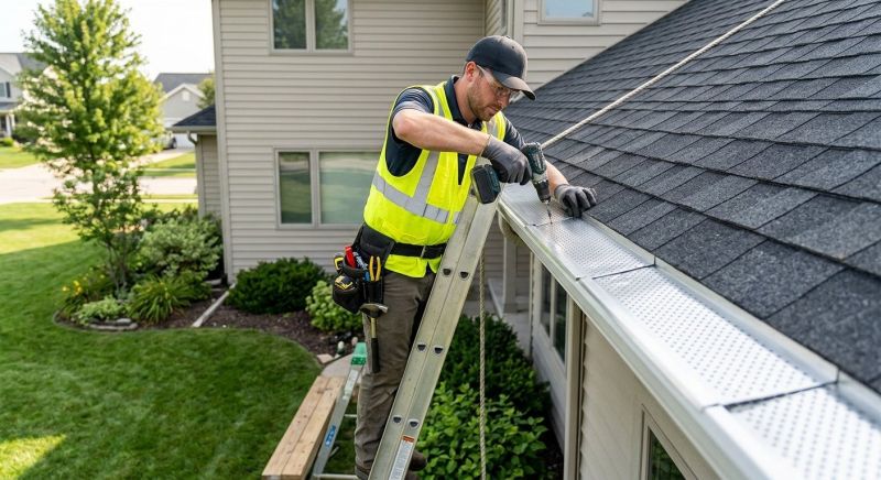 Gutter Protection Installation in Arvada, CO