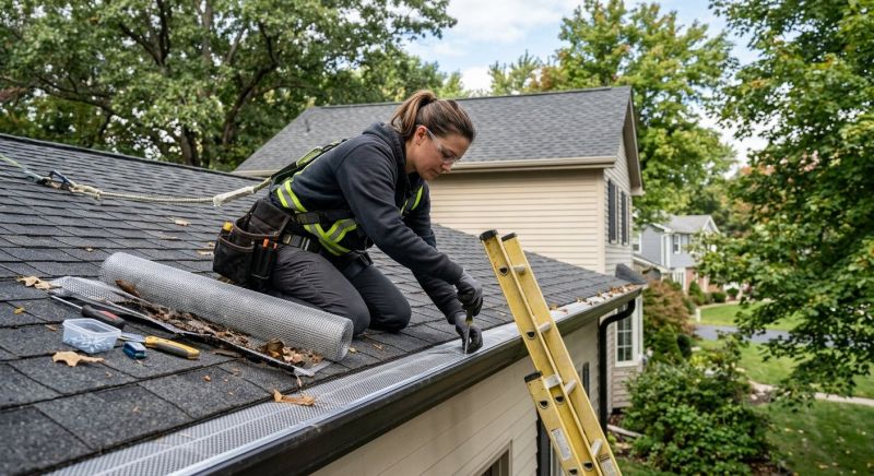 Gutter Screen Repair in Clarksville, TN