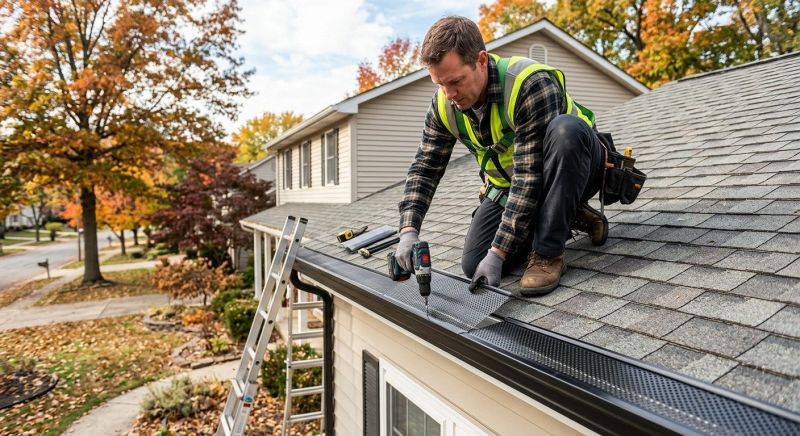 Leaf Barrier Installation in Arvada, CO