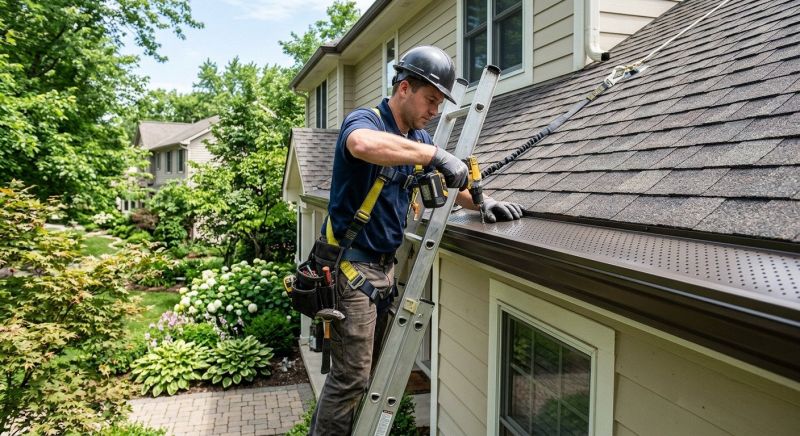 Leaf Barrier Installation in Arvada, CO