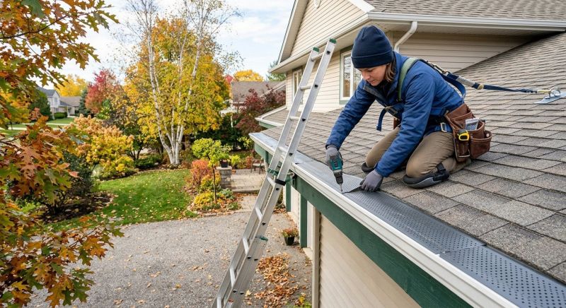 Leaf Barrier Installation in Roseville, CA