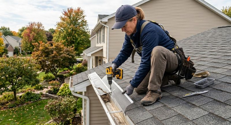 Steel Gutter Screen Repair Service