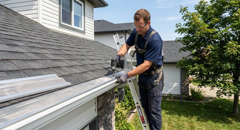 Gutter Filter Installation in Everett, WA