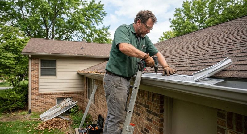 Gutter Guard Repair in Roseville, CA